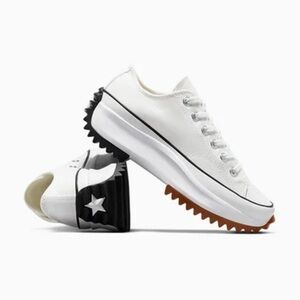 Converse Run Star Hike Canvas Platform Shoes